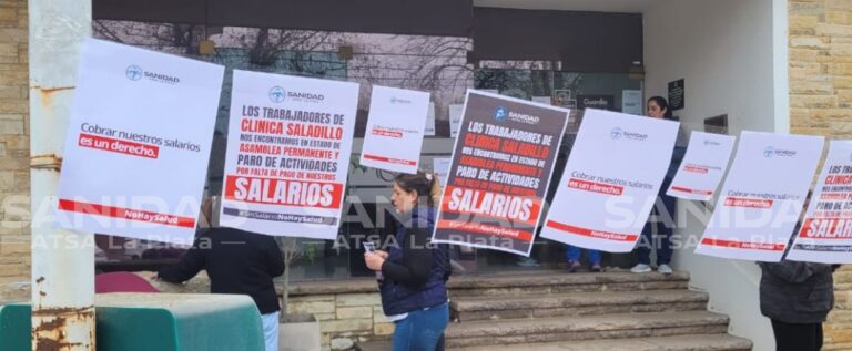 SIN SALARIO NO HAY SALUD