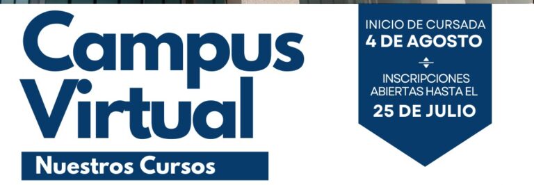 Campus Virtual- Segundo Cuatrimestre 2025