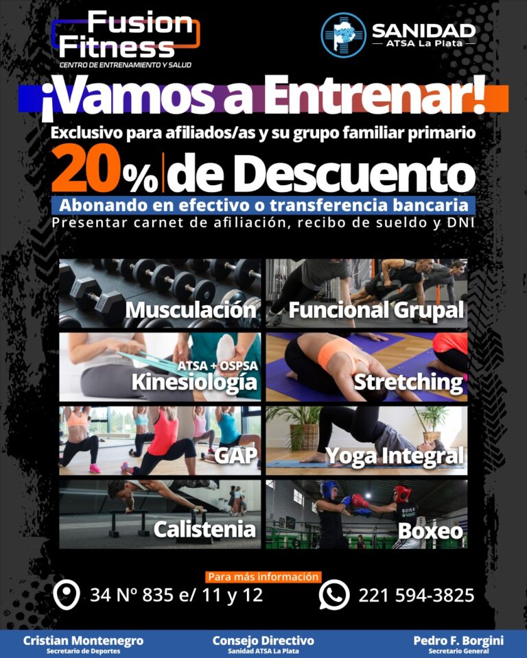 ¡Vamos a entrenar!