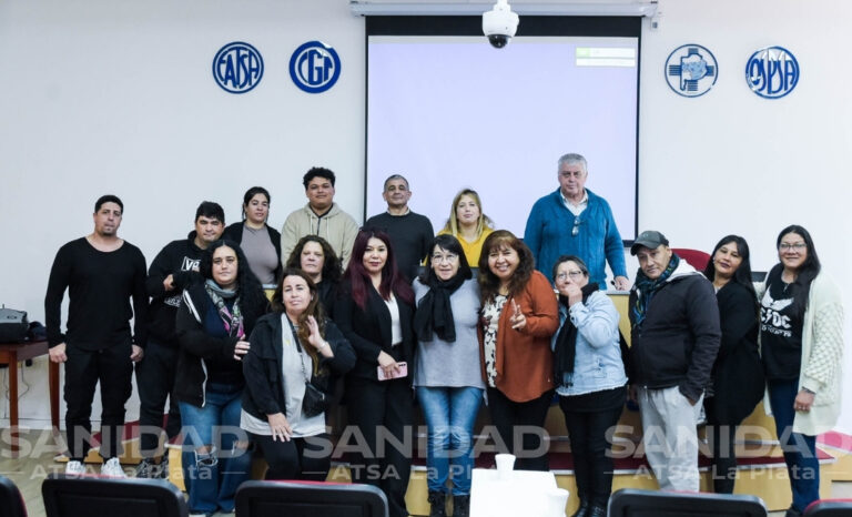 Jornada de Formación y Capacitación en Comité Mixto del Ministerio de Trabajo de la Provincia en SANIDAD ATSA La Plata