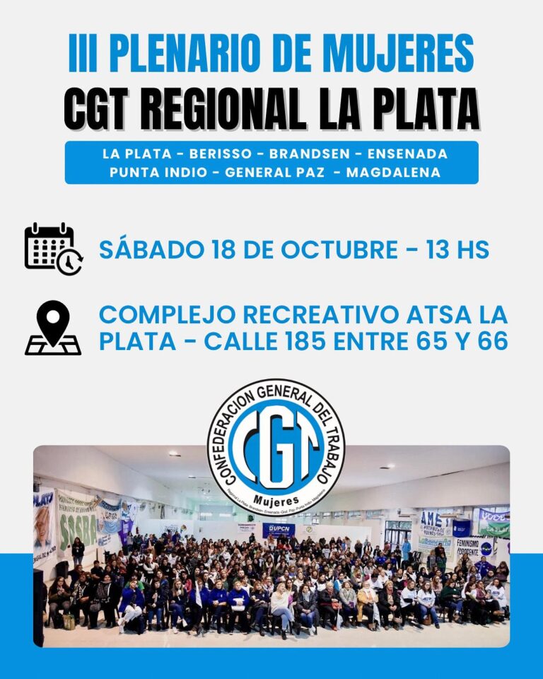 Plenario de Mujeres- CGT Regional La Plata