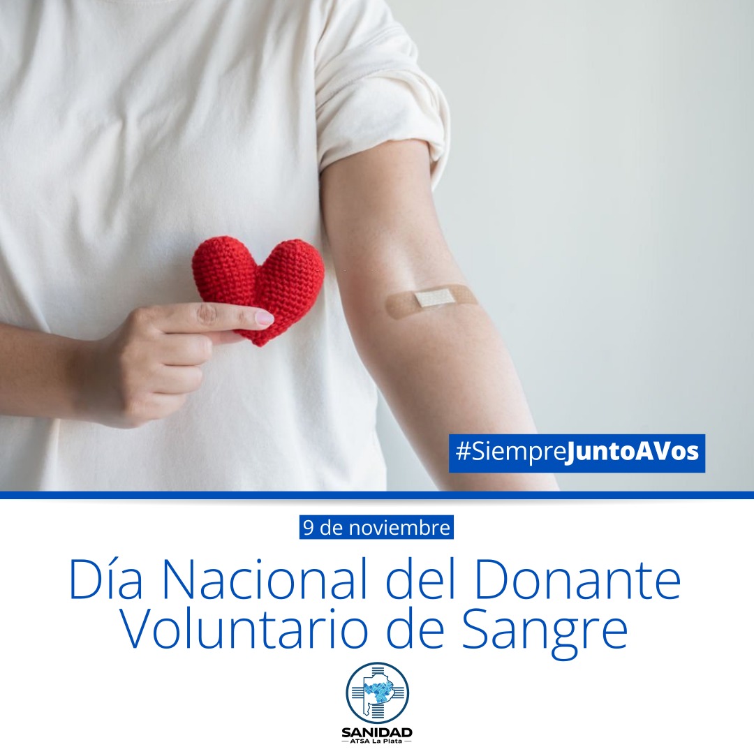 Día Nacional del Donante Voluntario de sangre