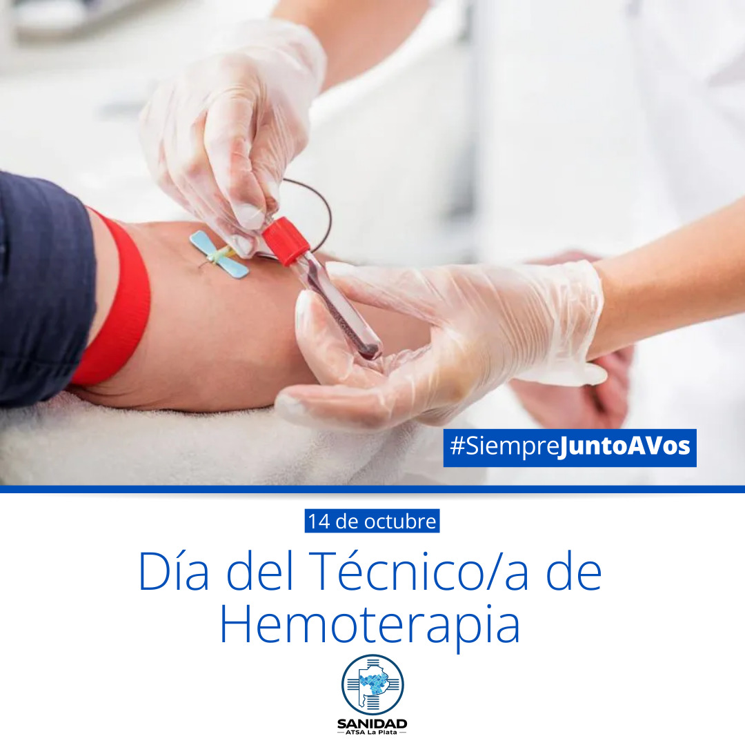 Día del Técnico/a de Hemoterapia