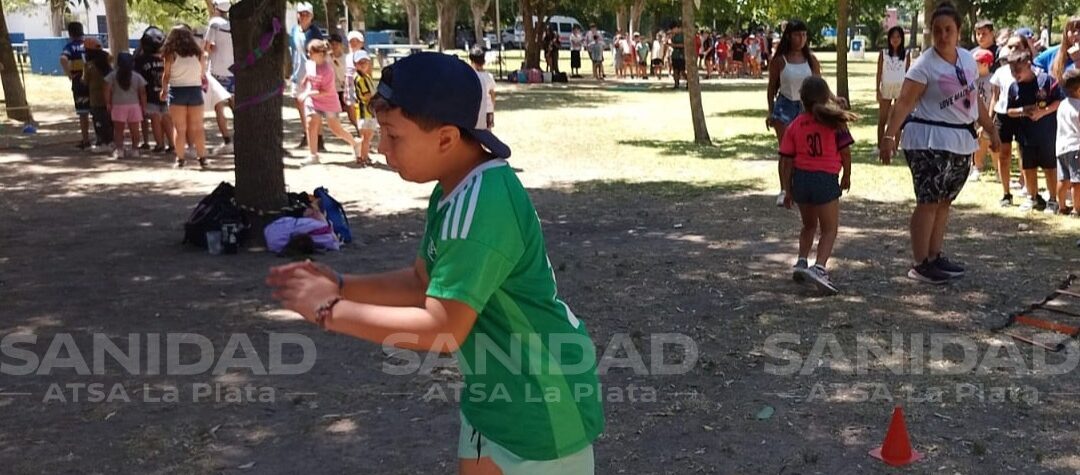 Llegaron las «Olimpiadas 2026» a la Colonia de ATSA