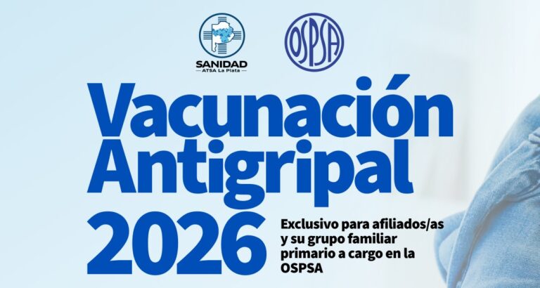 Arranca la Vacunación Antigripal 2026