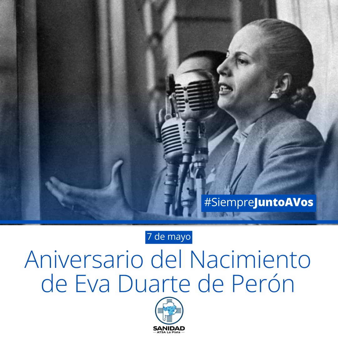 Aniversario del nacimiento de Eva Duarte de Perón